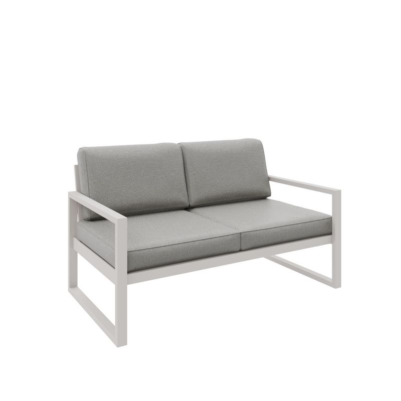 Sofa ogrodowa Bettso Alicante dwuosobowa na kaszmirowych nogach beżowy 1szt.