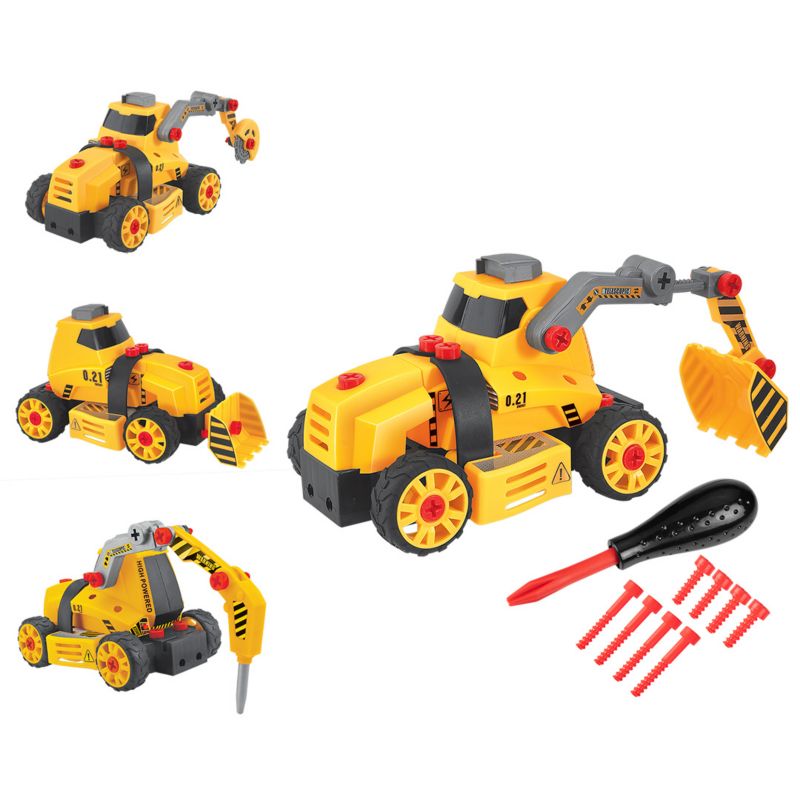 Koparka 4 w 1 NEO TOOLS zabawka dla dzieci 1 szt