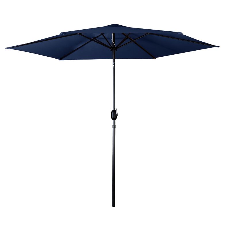 Parasol ogrodowy Plonos balkonowy 300cm regulowany składany + pokrowiec granatowy 1 szt.