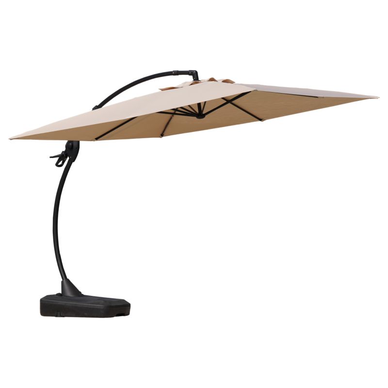Parasol Ogrodowy Esti&Esta 3x4 Manualny Regulowany Beżowy 1 szt