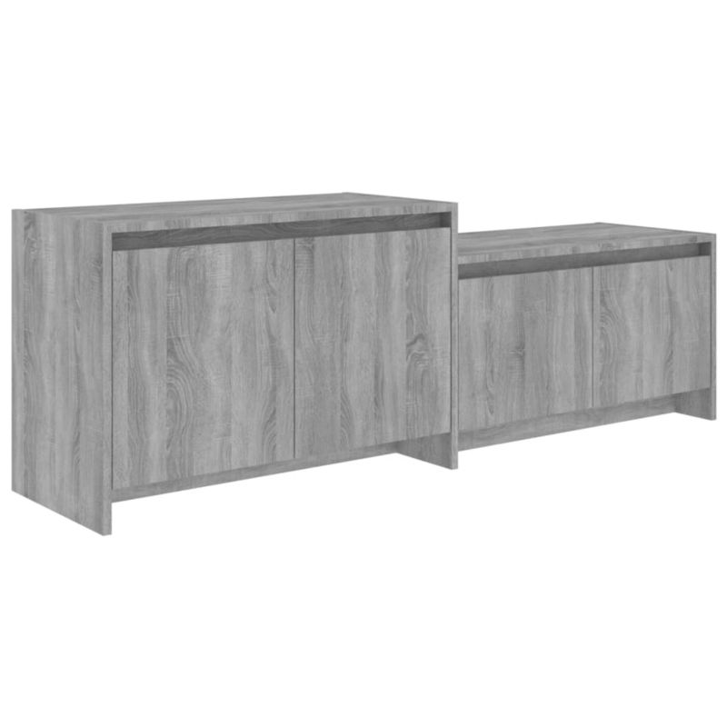 Szafka rtv vidaxl 813027 szary 1 szt