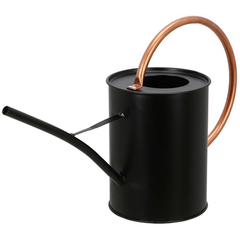 Konewka Esschert Design metalowa czarno-miedziana 37x12,6x23 cm 1 szt.