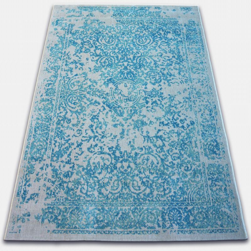 Dywan Vintage RugsX 140x200 cm niebieski B221 1 szt.