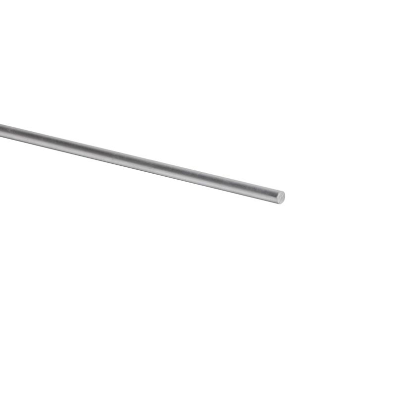 Pręt okrągły aluminiowy gładki 2000 x 5 x 5 mm kolor naturalny