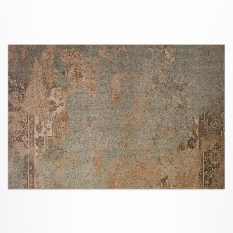 Dywan Winylowy Z Nadrukiem Wallfluent 100x150 cm Odrapany patchworkowy wzór vintage 1 szt.