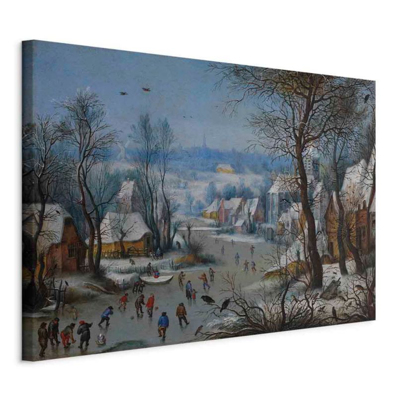 Obraz Artgeist Łyżwiarki 90 x 60 cm flizelina 1 szt