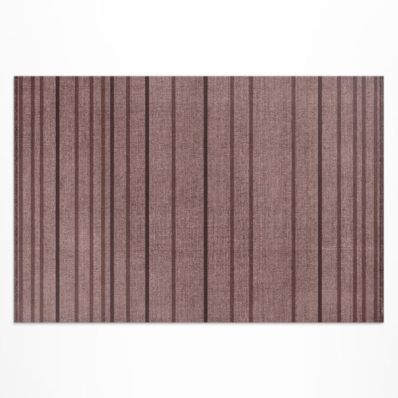 Zewnętrzny Dywan Winylowy Wallfluent 120x180 cm Brązowe pasy styl boho vintage 1 szt.