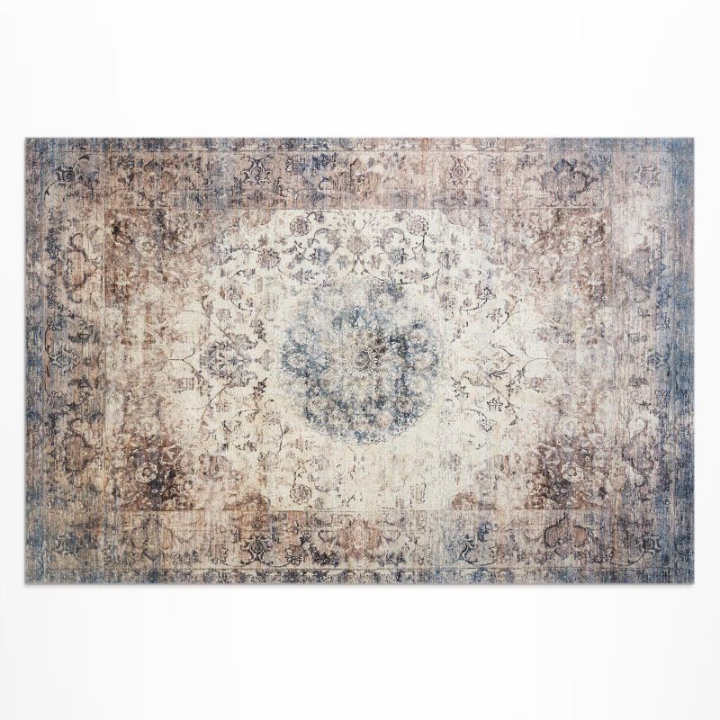 Dywan Winylowy Zewnętrzny Wallfluent 100x150 cm Styl vintage z mandalą 1 szt.