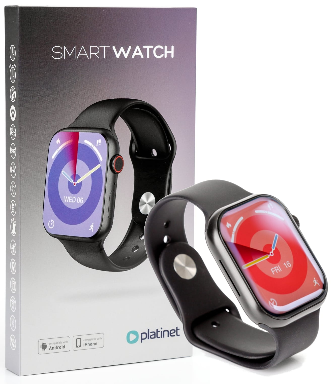 PLATINET Smartwatch 45995 zegarek sportowy - Henryx24