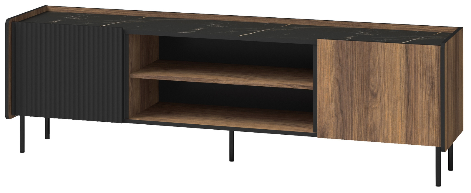 Nowoczesna szafka RTV do salonu 180 cm PINNACLE
