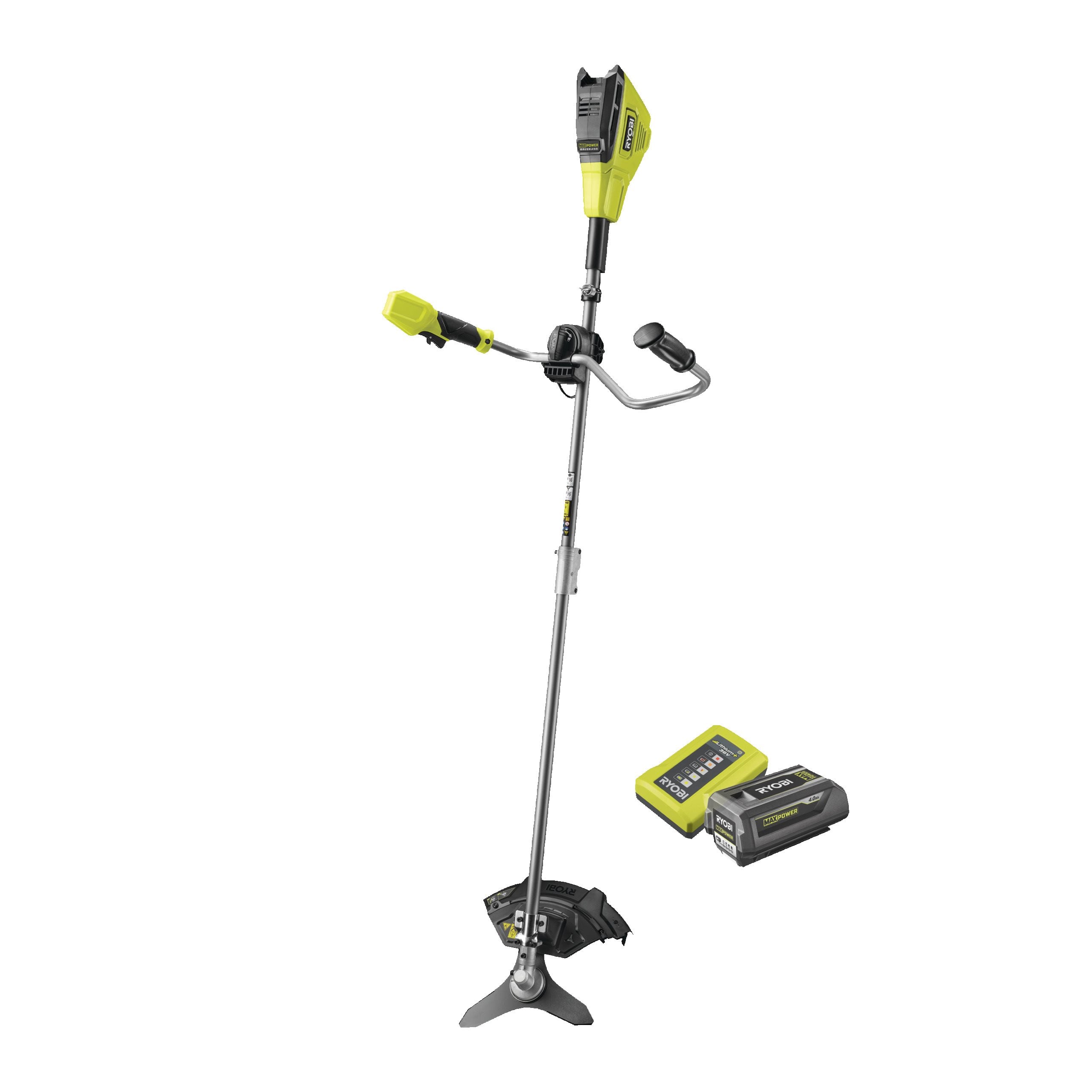Podkaszarka 30cm bezszczotkowa 36V MAX POWER w zestawie z akumulatorem 4.0Ah i ładowarką
