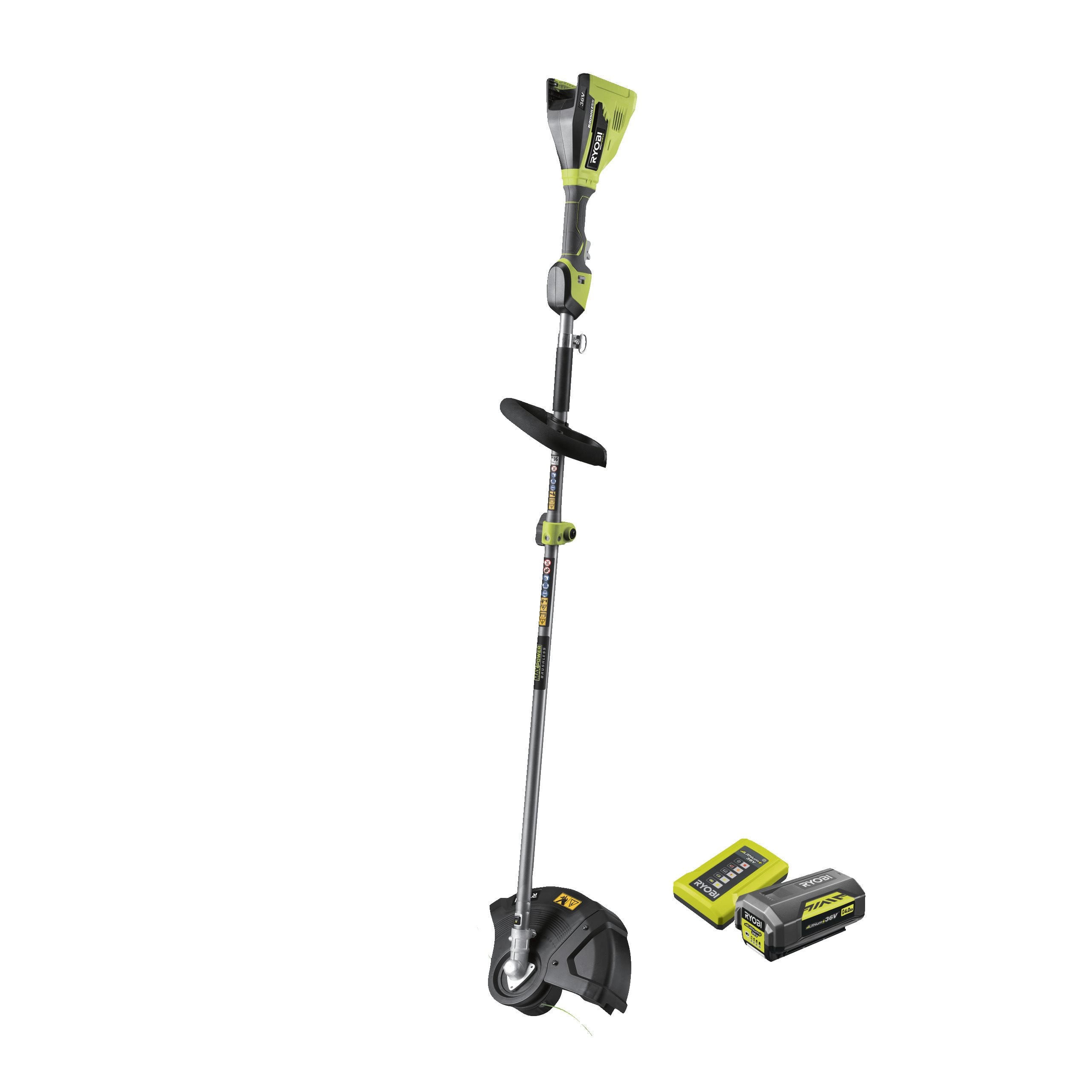 Podkaszarka 33 cm bezszczotkowa 36V MAX POWER w zestawie z akumulatorem 4.0Ah i ładowarką