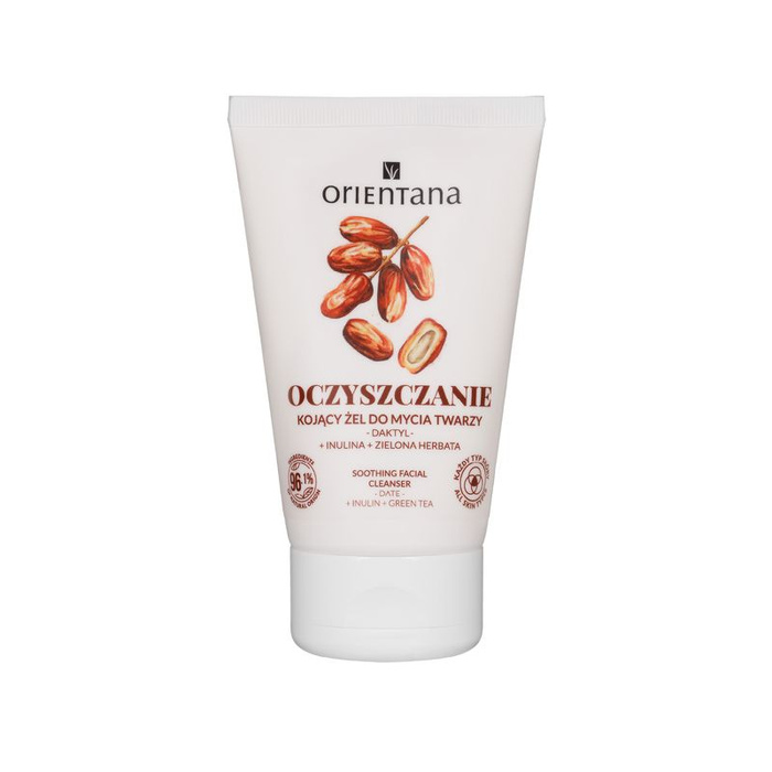 Orientana Kojący żel do mycia twarzy z inuliną, 125 ml