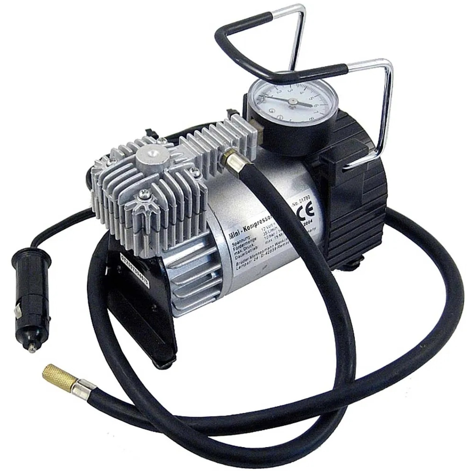 Kompresor metalowy 12V 10 Bar