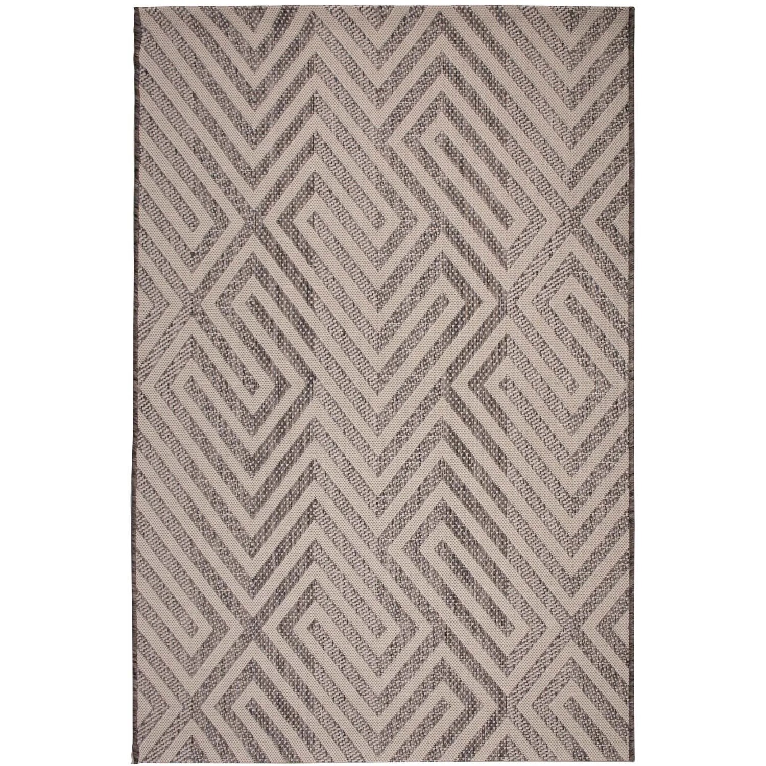 Marbex Marbex Dywan zewnętrzny/wewnętrzny Strada 19022/p91 120x160cm ciemny beż