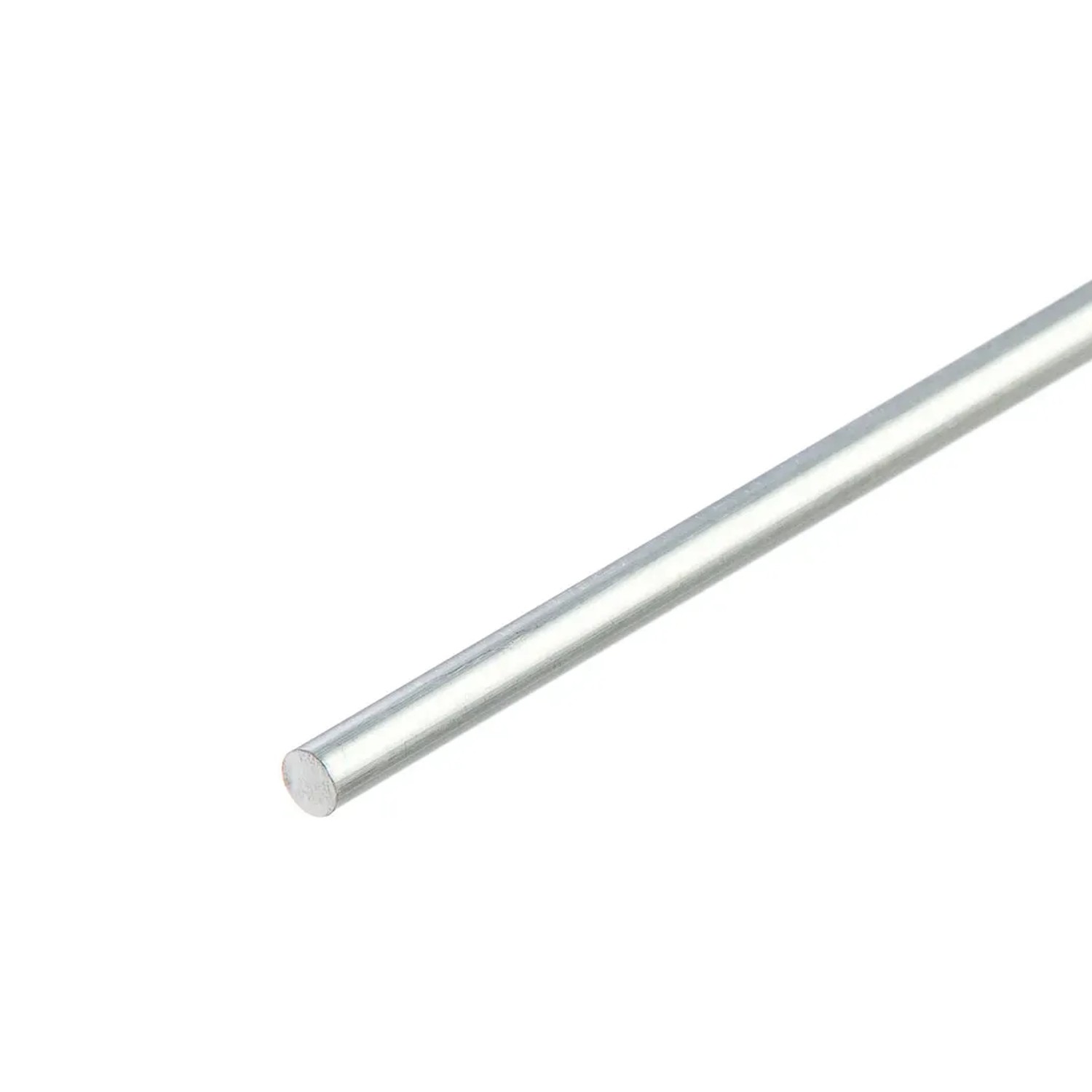 Cezar Pręt aluminiowy okrągły D5 dł. 2 m naturalny