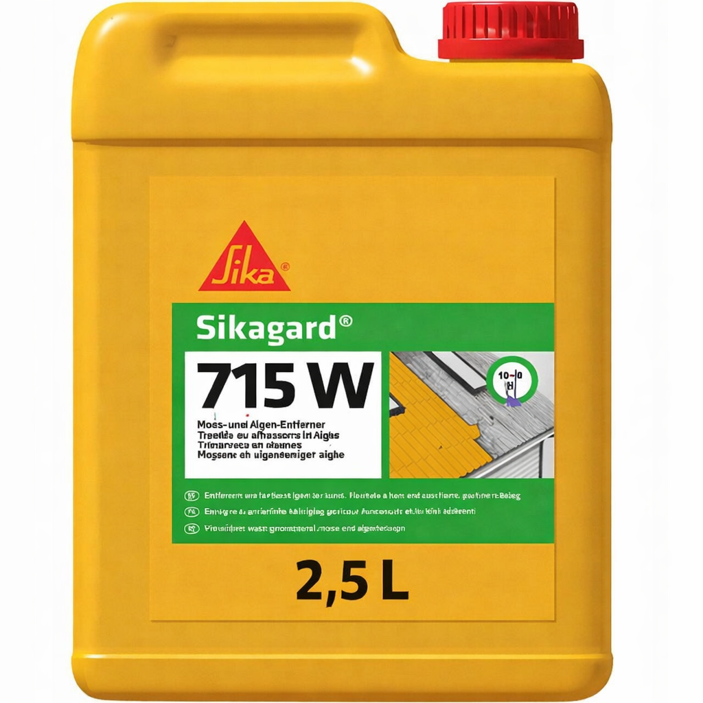 SIKA SIKAGARD 715W 2,5 L PREPARAT DO USUWANIA MCHU I NALOTÓW ORGANICZNCZNYCH