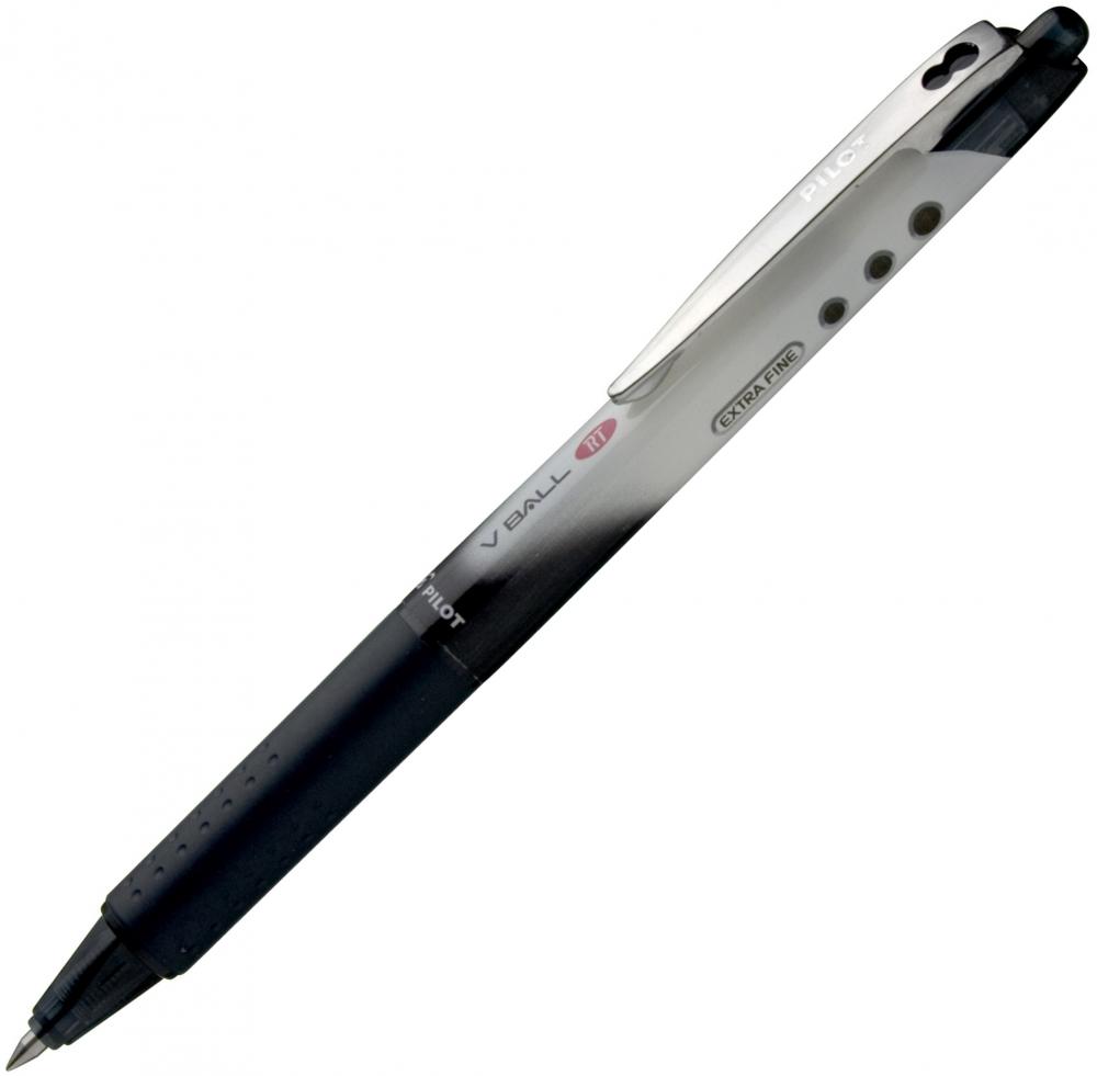 Pióro kulkowe automatyczne Pilot, V Ball RT, 0.5mm, czarny