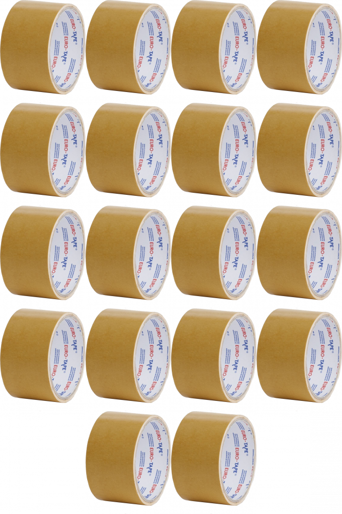 18x Taśma dwustronna Dalpo, 50mm x 10m, biały