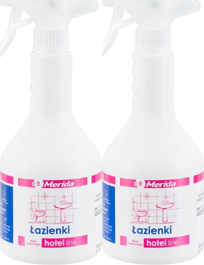 2x Środek do mycia łazienek i urządzeń sanitarnych Merida NMH011, 600ml