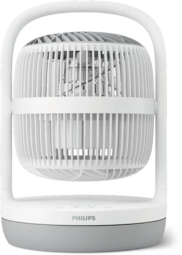 Wentylator Philips CX2050/00 seria 2000, biurkowy, średnica 22cm, biały