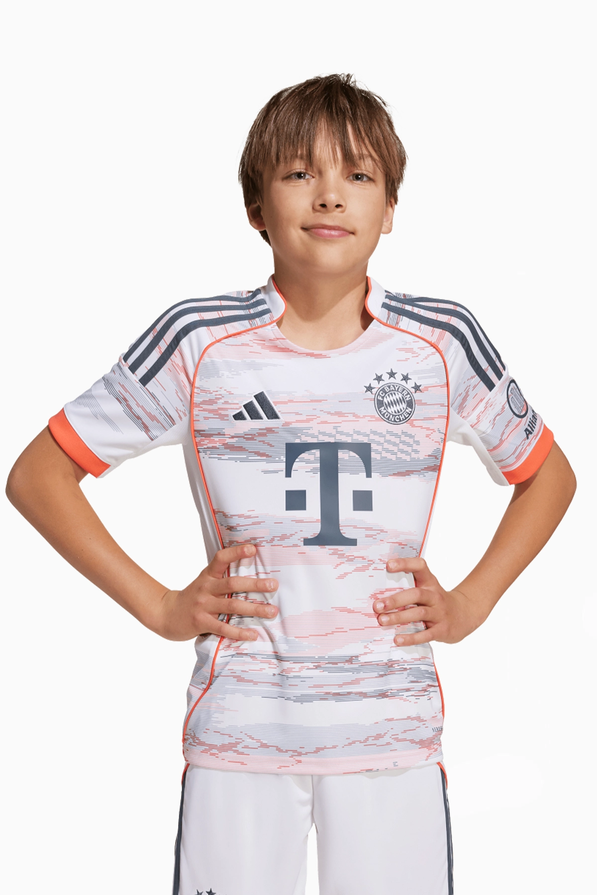 Koszulka adidas FC Bayern 25/26 Wyjazdowa Replica Junior - Biały