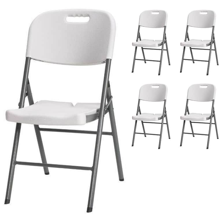 Krzesło cateringowe ogrodowe składane Strong zestaw x4