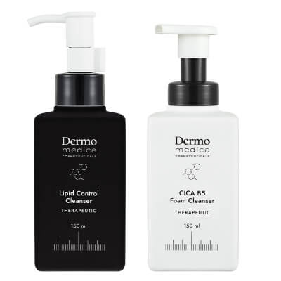 Dermomedica Cosmeceuticals Zestaw Lipid Control Cleanser + CICA B5 Foam Cleanser po150ml.