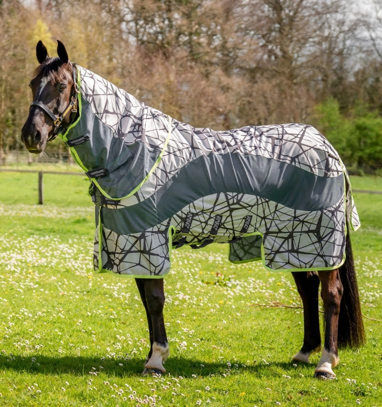 Horseware derka siatkowa Amigo 3in1 CamoFly 24h