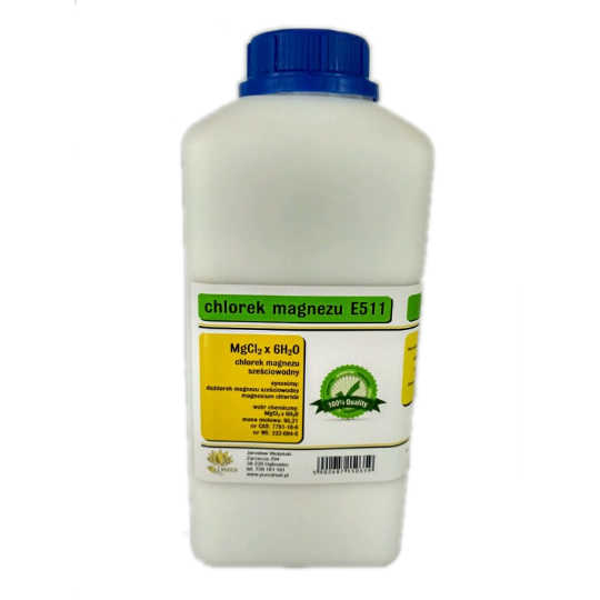 Yucca chlorek magnezu sześciowodny e511, proszek, 1000 g