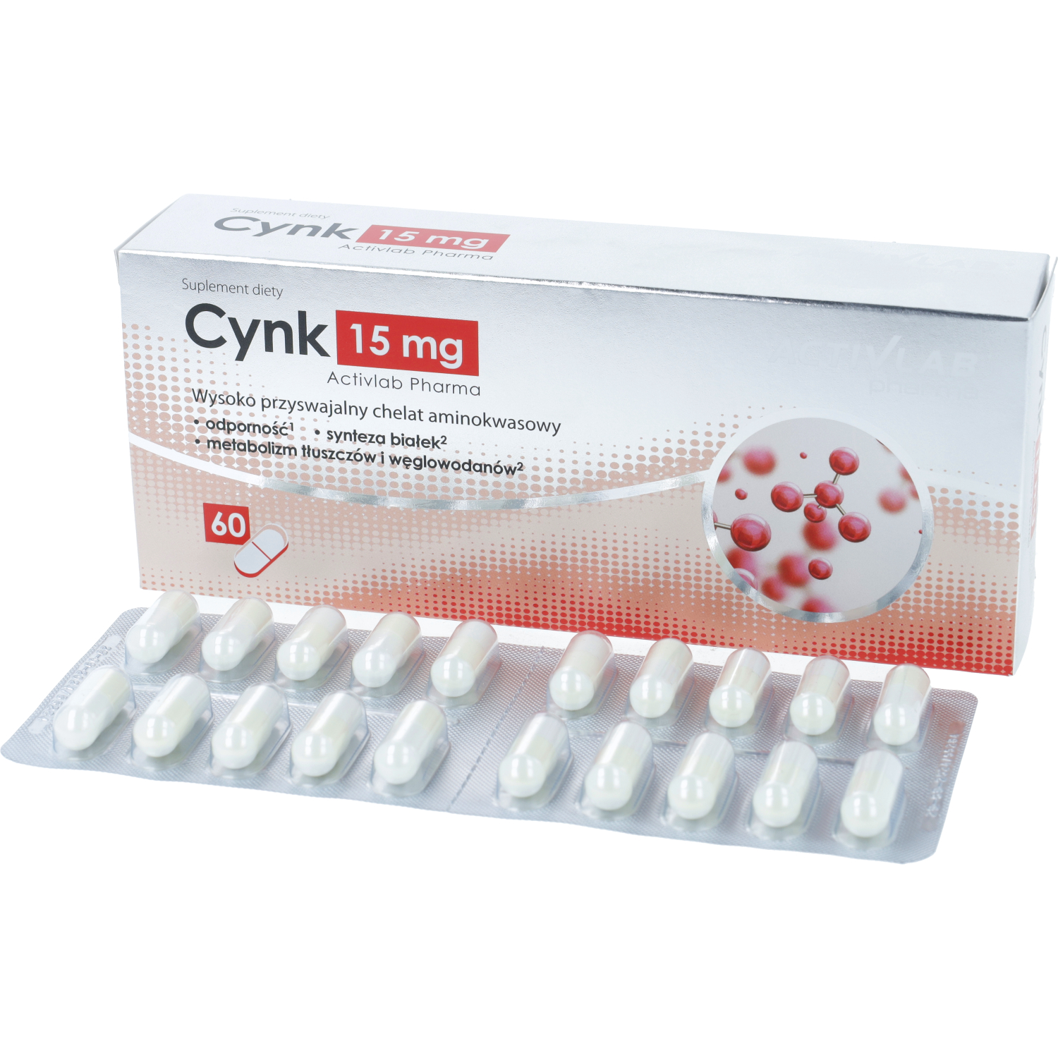Activlab cynk, 60 kapsułek