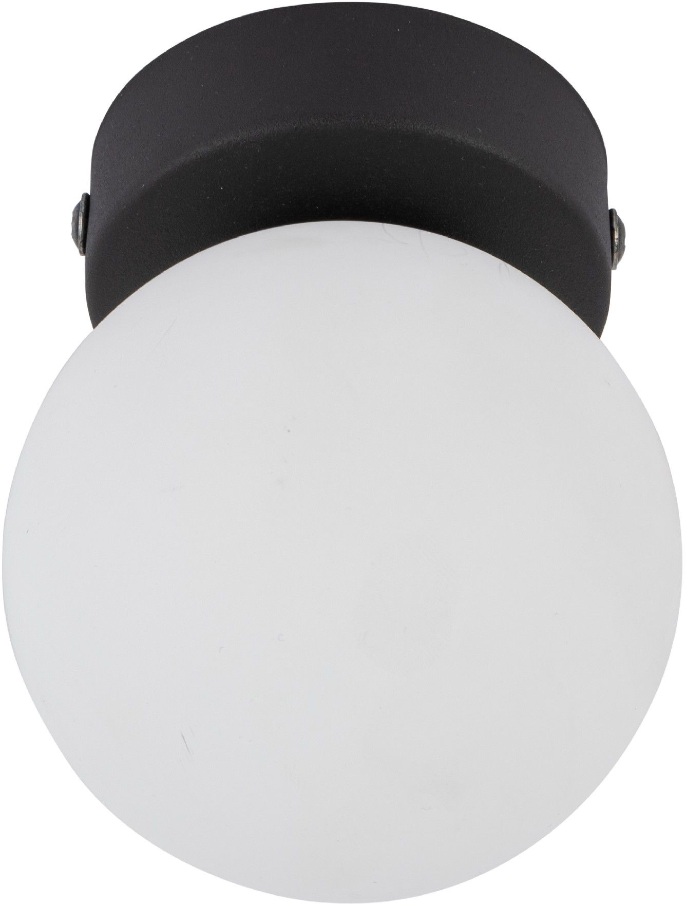 TK Lighting Vox lampa podsufitowa 1x8 W czarna 5613