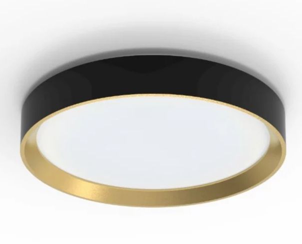Philips Hanno plafon 1x24 W czarny-złoty 929004115801