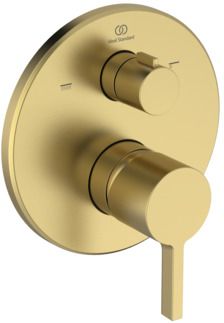 Ideal Standard Joy bateria wannowo-prysznicowa podtynkowa złota A8727A2