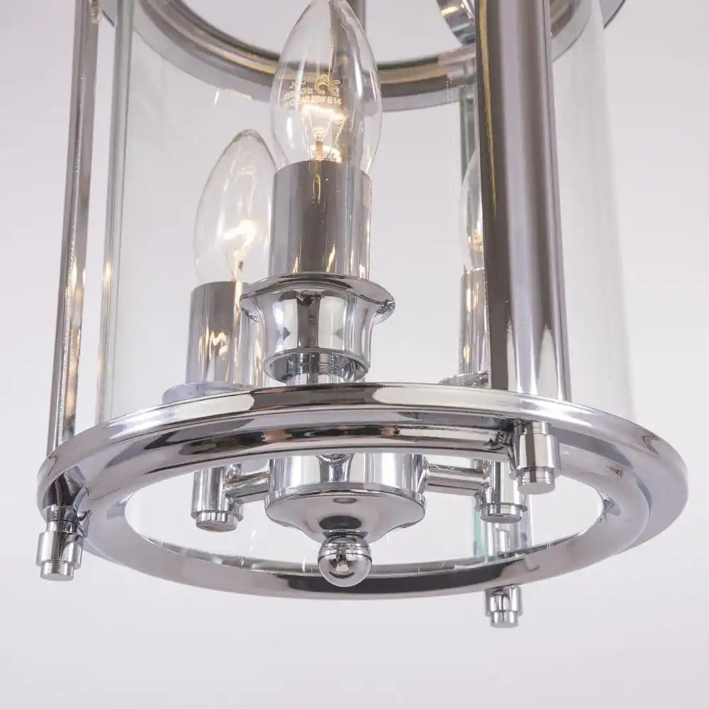 CosmoLight New York lampa wisząca 3x40W chrom P03427CH
