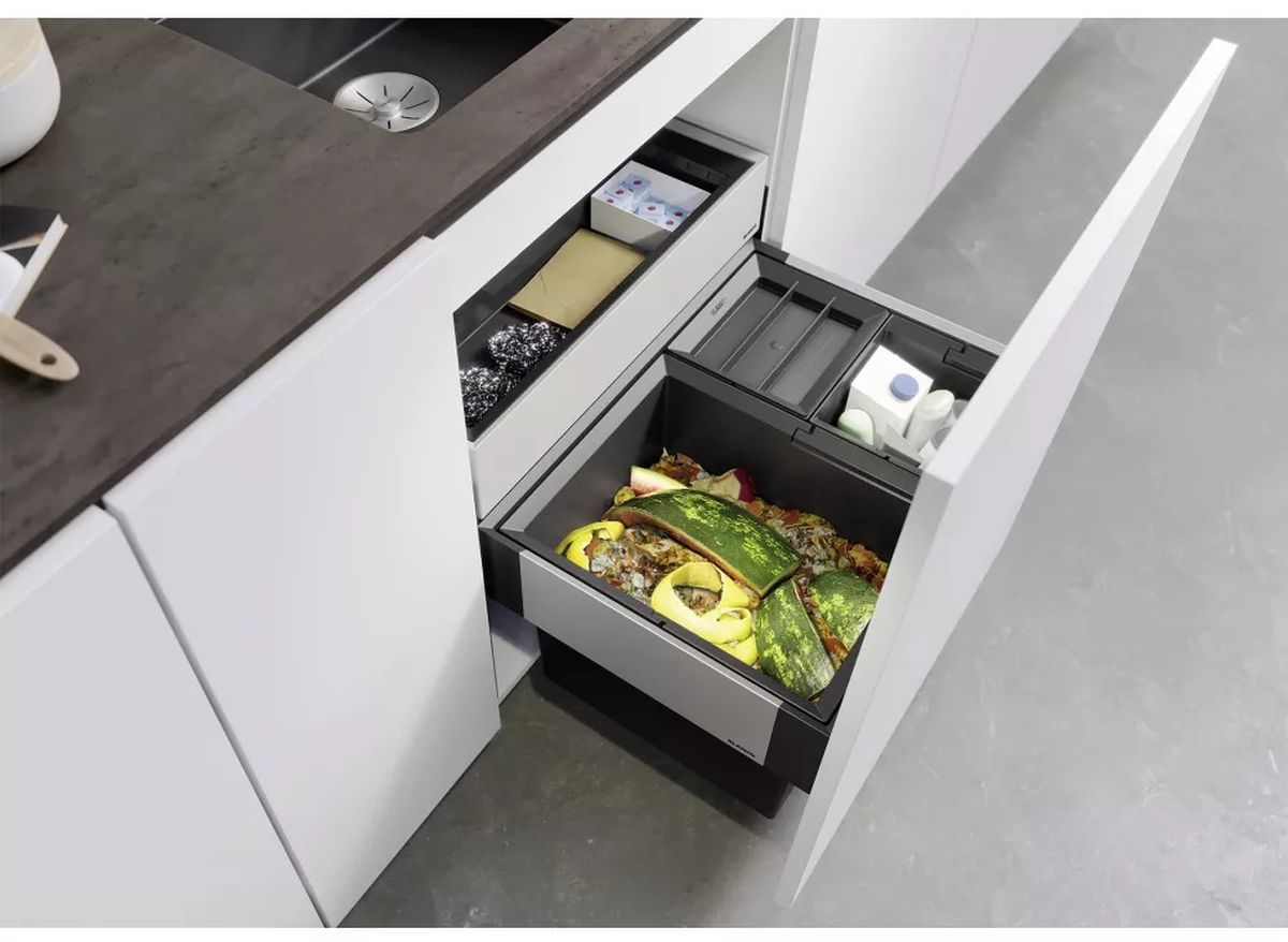 Blanco Select II sortownik na odpady 46 l czarny 526210 - Wysyłka w 24h
