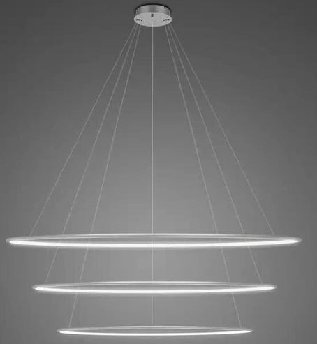 Altavola Design Led Shape lampa wisząca 1x139 W srebrna LA075/P_150_in_4k_silver
