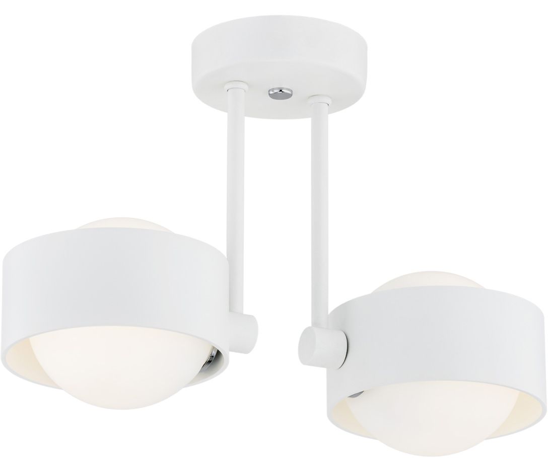 Argon Massimo Plus lampa podsufitowa 2x6W opal mat/biały 7088