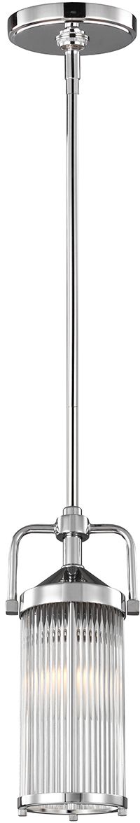 Elstead Lighting Paulson lampa wisząca 1x3 W chrom FE-PAULSON-MP