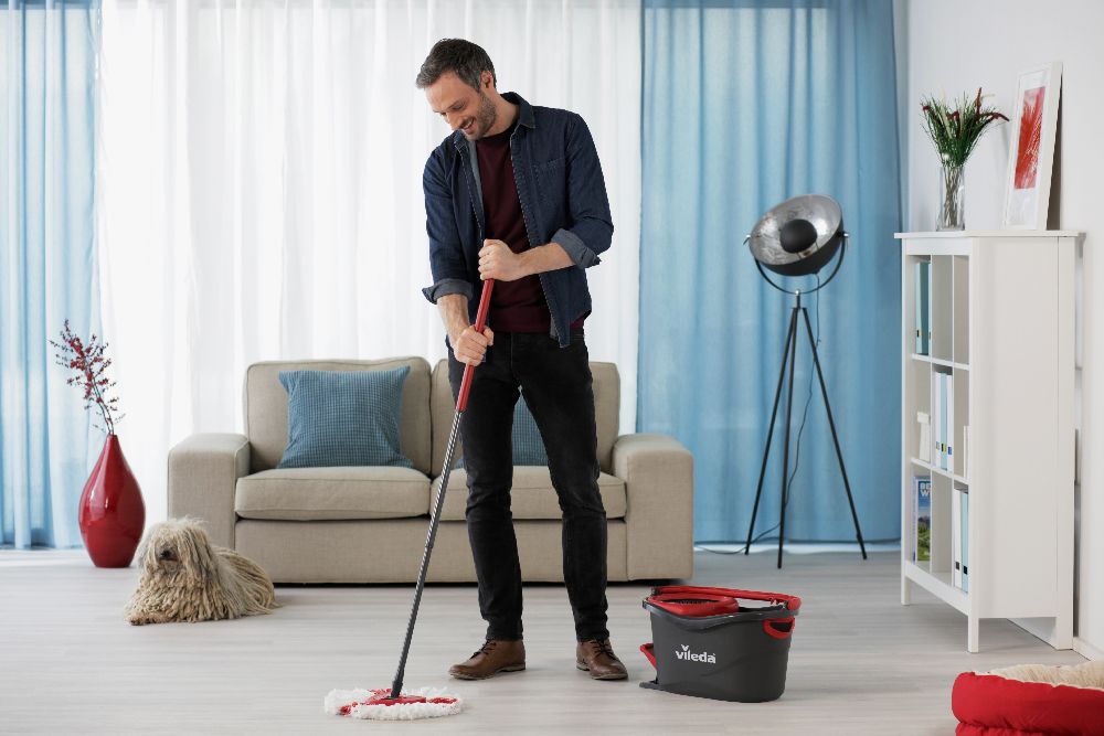 Vileda Turbo mop z wiadrem i kijem 163422 - Wysyłka w 24h