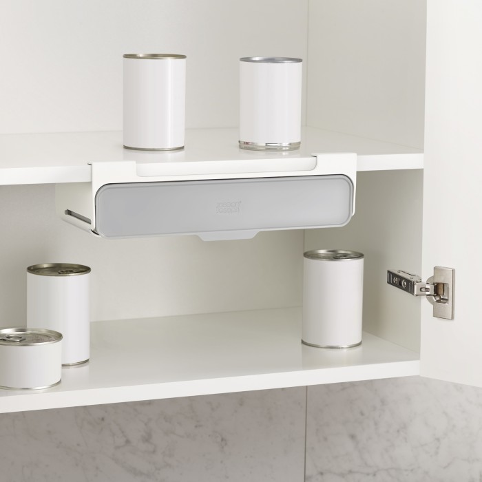 Joseph Joseph Cupboard Store organizer szuflada podpółkowa na przyprawy szary/biały 85147