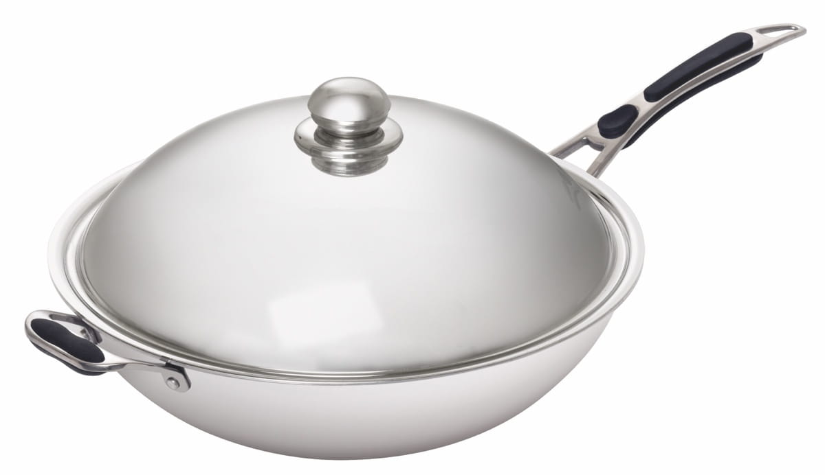 Patelnia wok do kuchenek indukcyjnych Bartscher