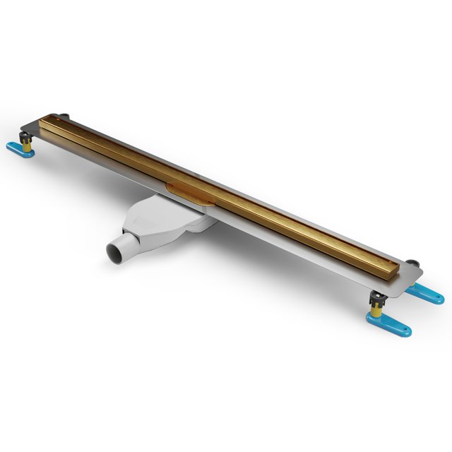 Odpływ liniowy MARELLE 80 cm złoty szczotkowany TER-0328