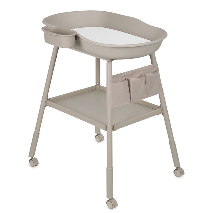 Lionelo Rosie - przewijak mobilny z przybornikiem-Beige Sand