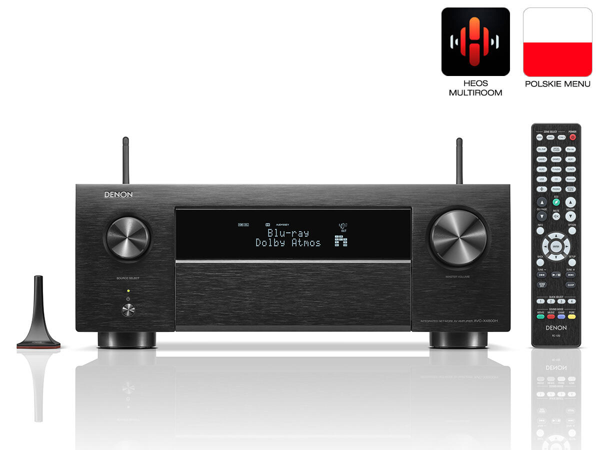 Amplituner sieciowy 7.2 8k denon avc-x3800h