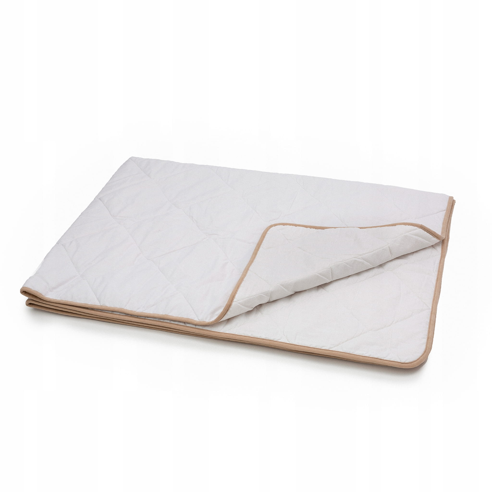 Kołdra wełniana 140x220 w poszyciu bawełnianym 250g/m2, letnia