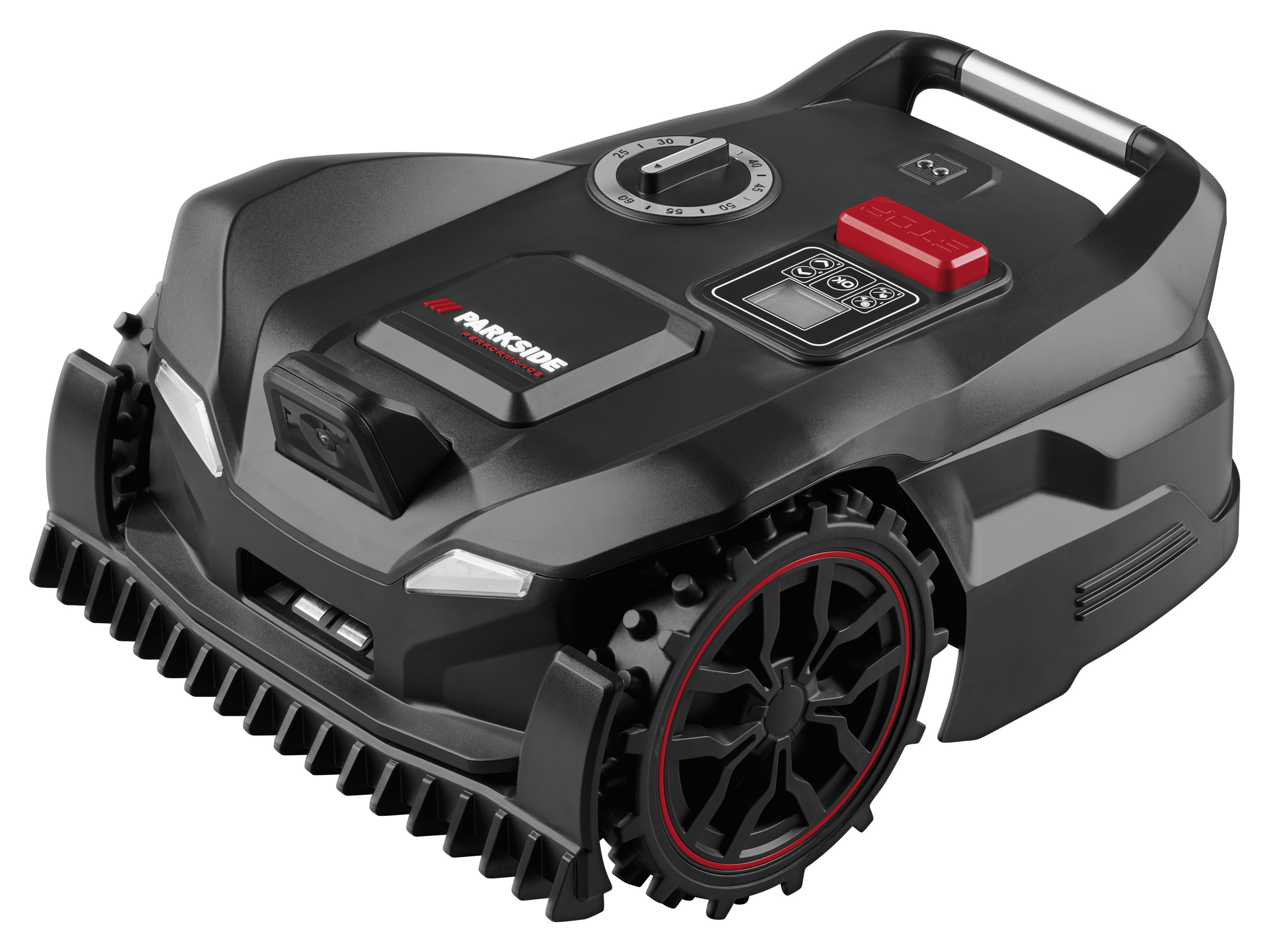Parkside Performance Akumulatorowy robot koszący, smart & free, 20 V z akumulatorem i stacją ładującą