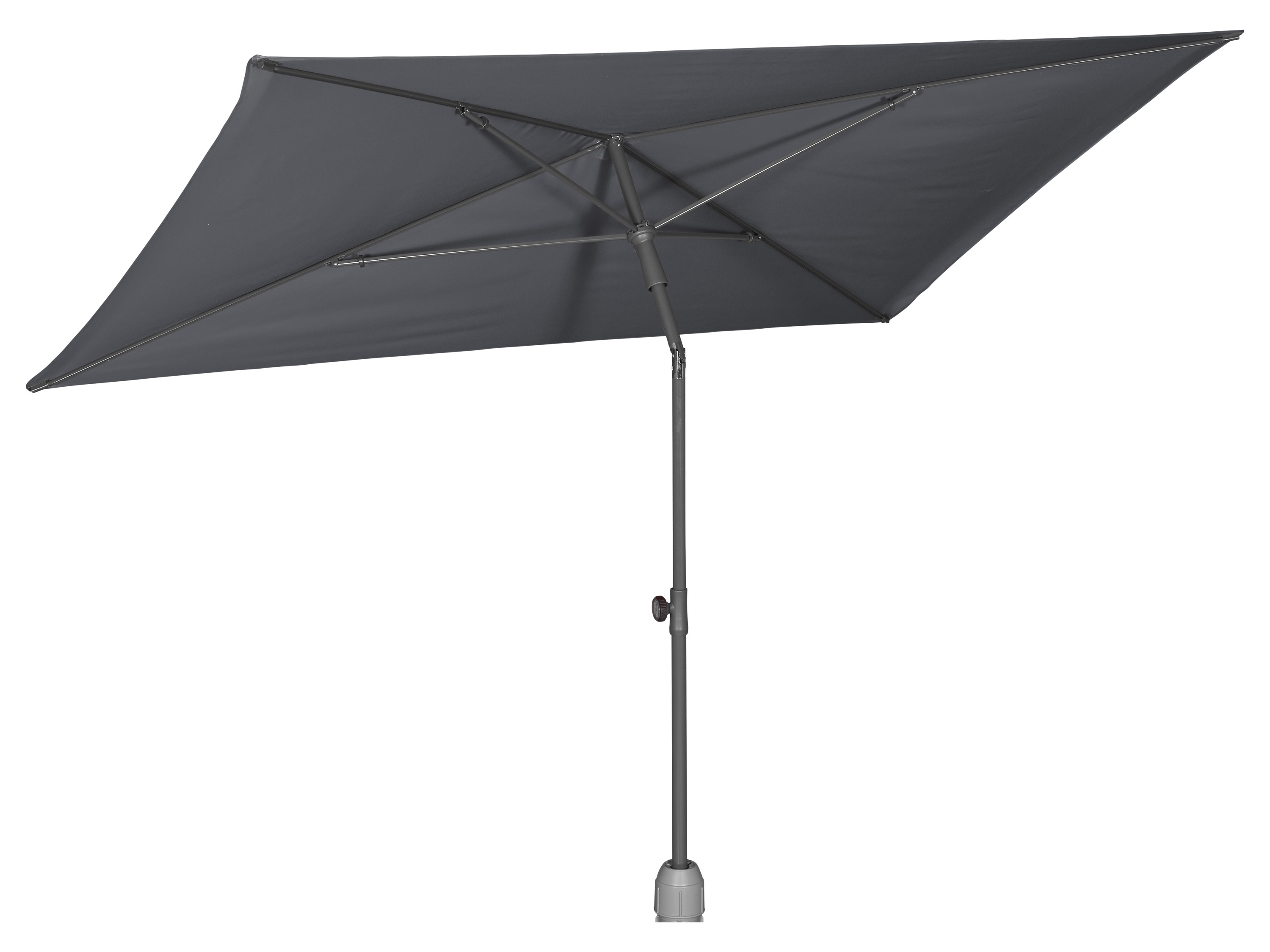 Livarno Parasol ogrodowy, 210 × 140 cm Antracytowy