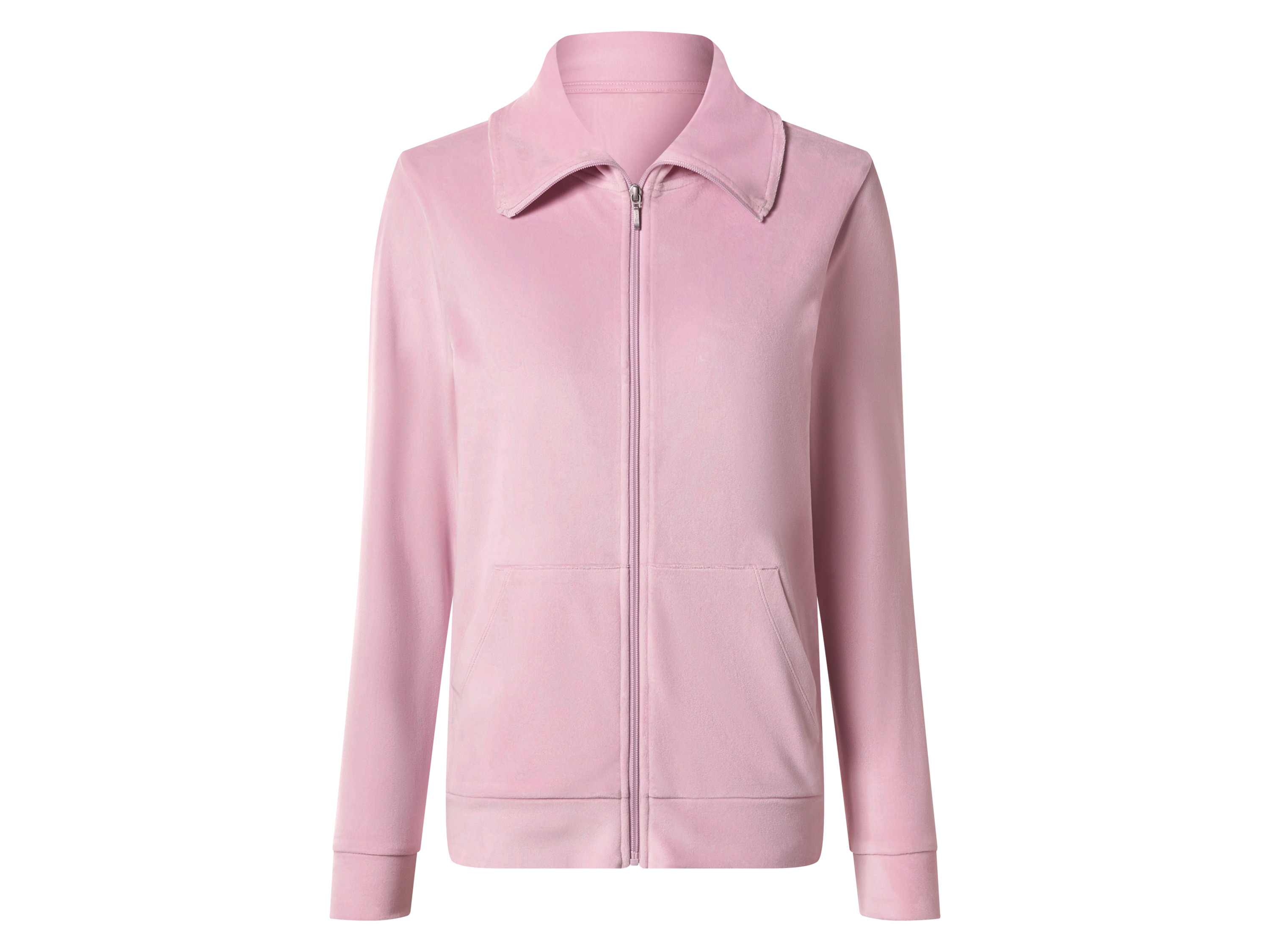 esmara Bluza damska z weluru Fioletowy, L 44-46