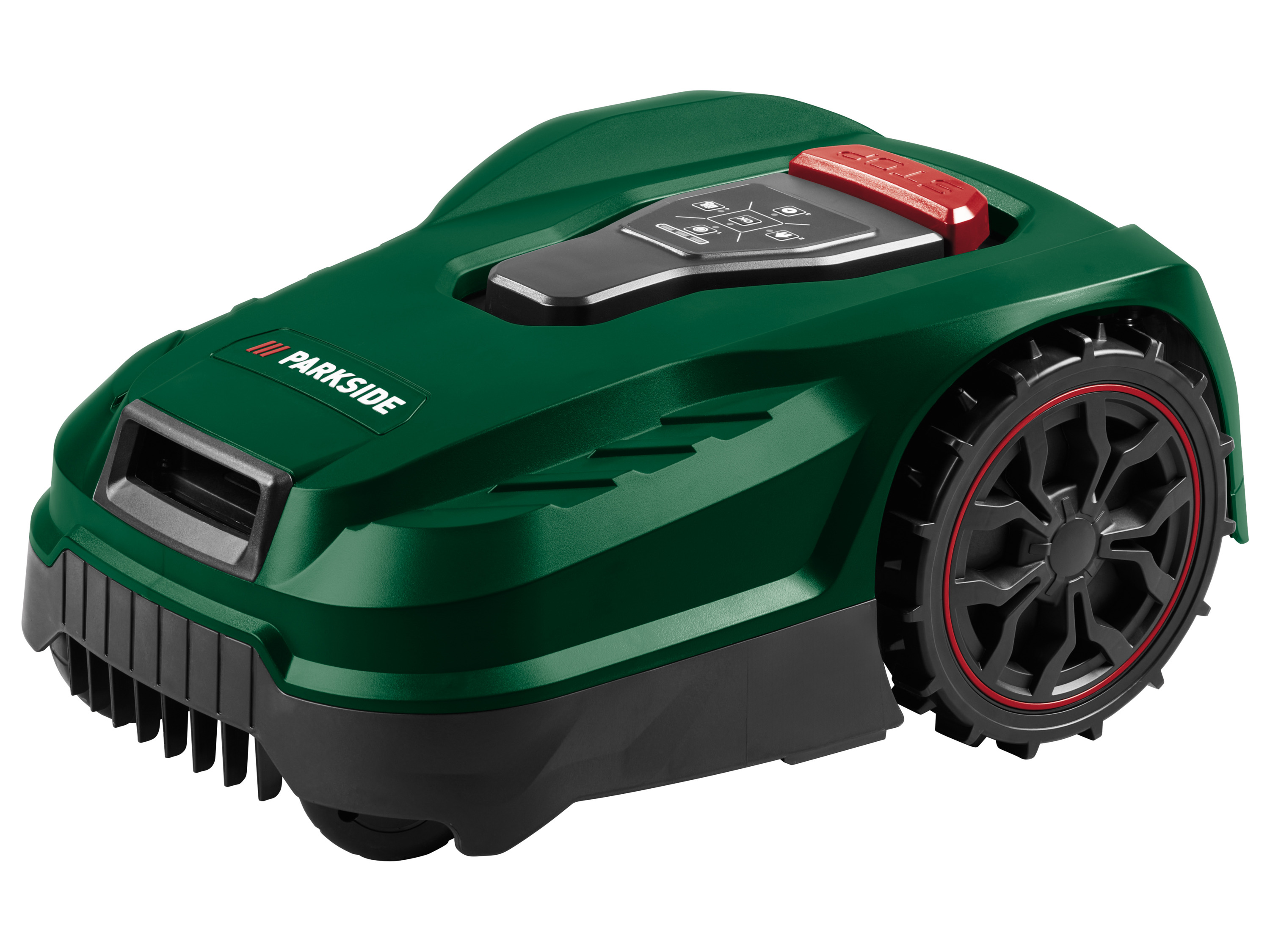 Parkside Akumulatorowy robot koszący 20 V, Pamrc 250 A1 City z akumulatorem i stacją ładującą